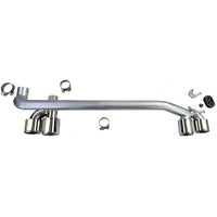 Terminale scarico duplex 4 tubi look conversione per BMW F32 F33 F36 425 428 430