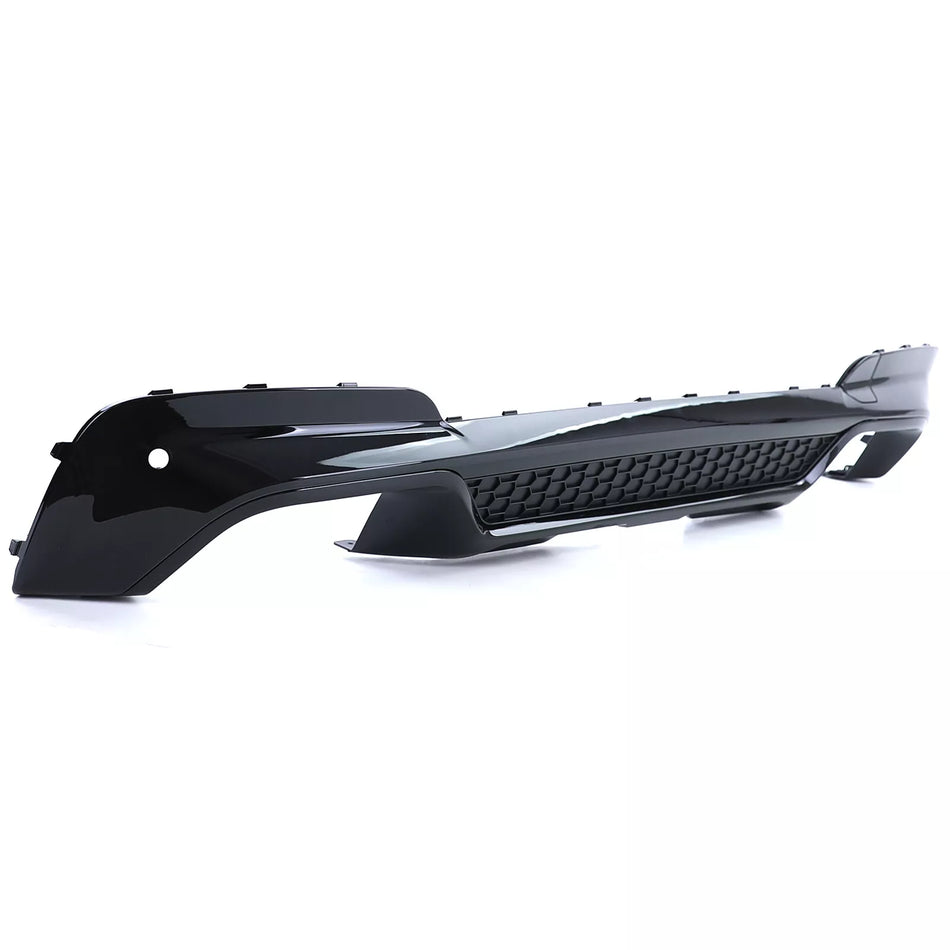 Diffusore posteriore Sport Performance lucido + terminali nero per BMW X3 G01