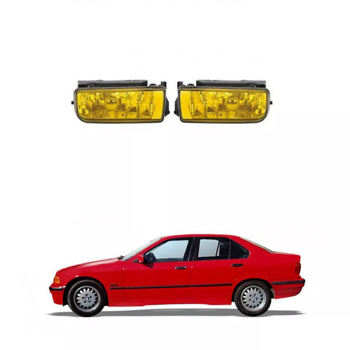 Kit Fendinebbia Giallo Vetro +H1 per BMW Serie 3 (E36) tutte