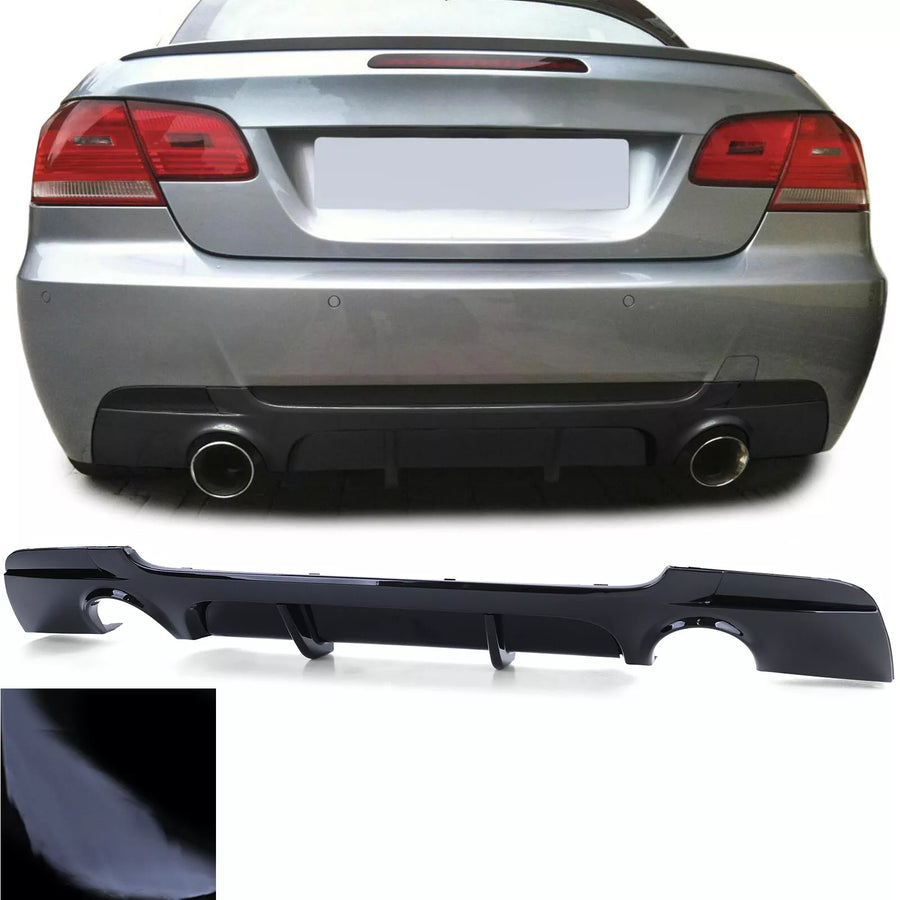 Diffusore Performance Noir Brillant Convient pour 3er BMW E92 E93 335i 335d