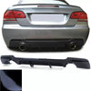 Diffusore Performance Noir Brillant Convient pour 3er BMW E92 E93 335i 335d