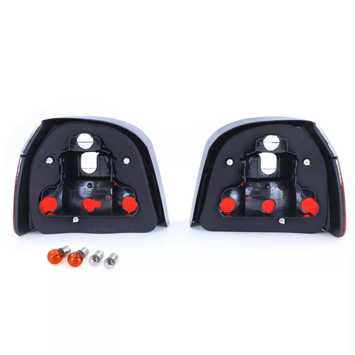 Luci posteriori vetro trasparente rosso bianco VW Golf 3 berlina cabrio 91-97