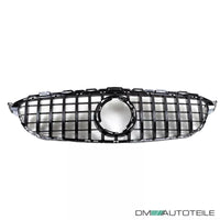 Griglia nera per Mercedes C-Kl. W205 S205 Mopf Sport-Panamericana