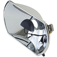 Riflettore, per fari + regolazione sinistra, per Mercedes R107 SL SLC 85-89