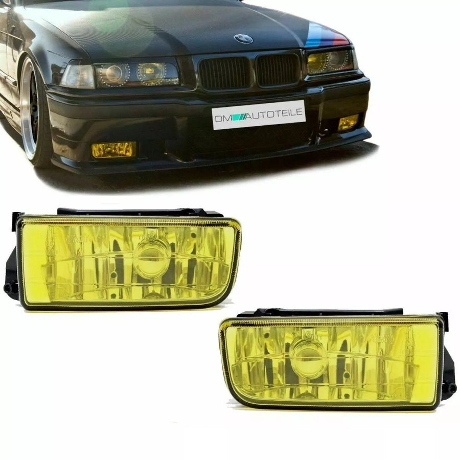 Fendinebbia vetro giallo per BMW E36 Coupe Cabrio Touring