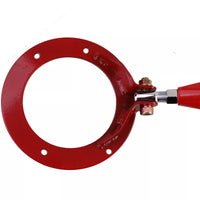 Barra alluminio rossa anteriore 3 pezzi regolabile VW Golf 3 Vento Passat 35i