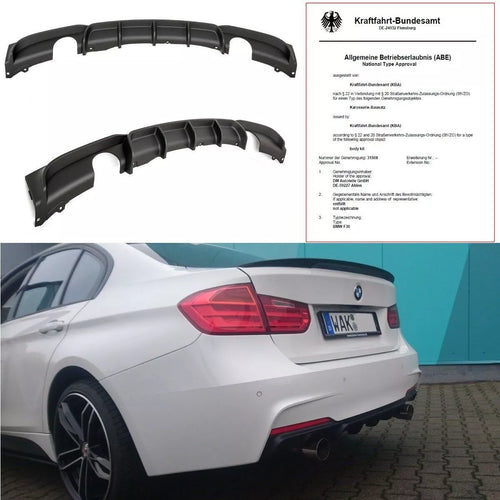 Diffusore posteriore 335 destro sinistro per BMW F30 F31 M