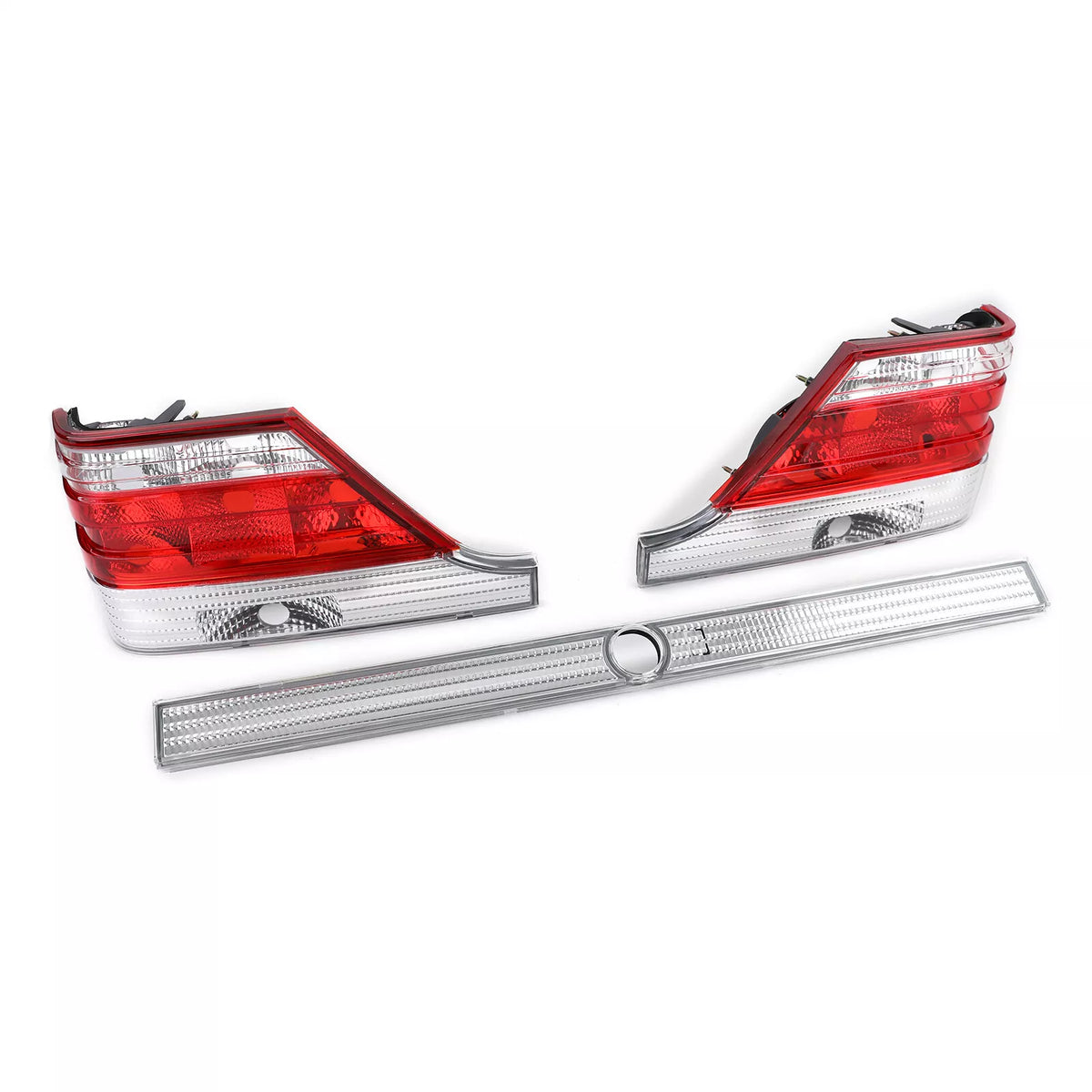 Luci posteriori con barra di serratura rosso chiaro Mercedes S Kasse W140 – vista 3