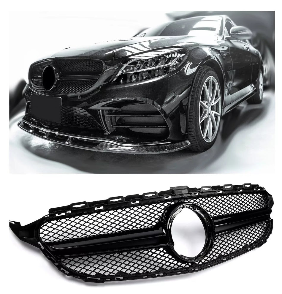 Griglia sportiva radiatore per Mercedes W205 2018-2021