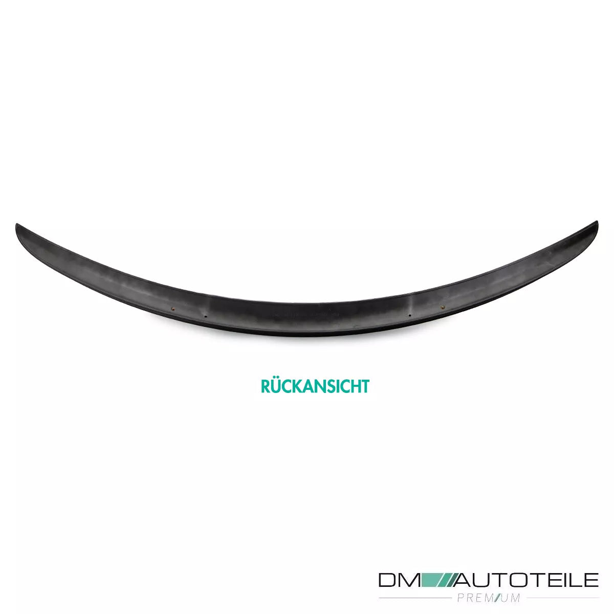 Spoiler Posteriore Bagagliaio Nero Opaco per Mercedes W205 C205 Coupe – vista 4