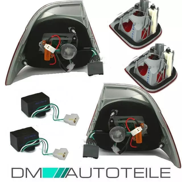 Set LUCI POSTERIORI LED Coupe rosso bianco per BMW E46 99-03 non M3 lifting
