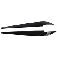 Parafanghi brutto sguardo nero lucido adatto, per BMW X5 F15 2013-2018