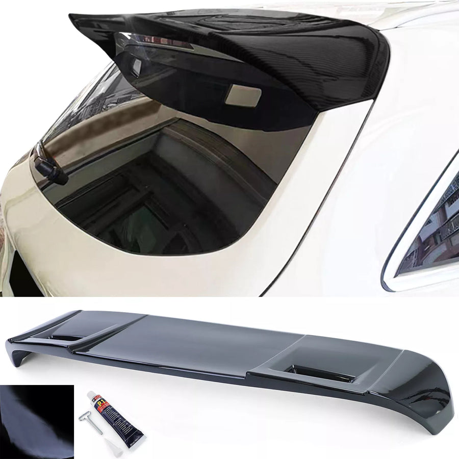 Spoiler tetto spoiler posteriore nero lucido, per Mercedes GLC SUV X253 dal 15