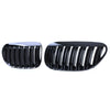 Griglia radiatore Sport doppia barra nera lucida adatta, per BMW Serie 6 E63 E64