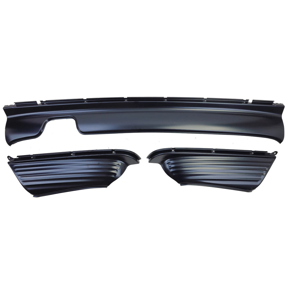 Paraurti posteriore 3 pezzi per paraurti posteriore per Mercedes SL R107 71-89
