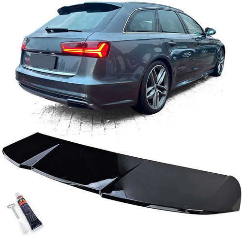 Spoiler posteriore Performance nero lucido per Audi A6 C7 4G 11-18 Avant