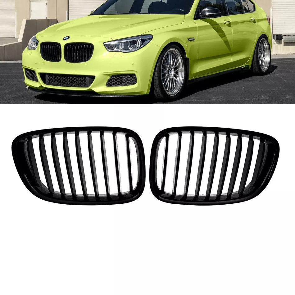 Griglia Sportiva per BMW Serie 5 F07 GT nera lucida griglia 08-17
