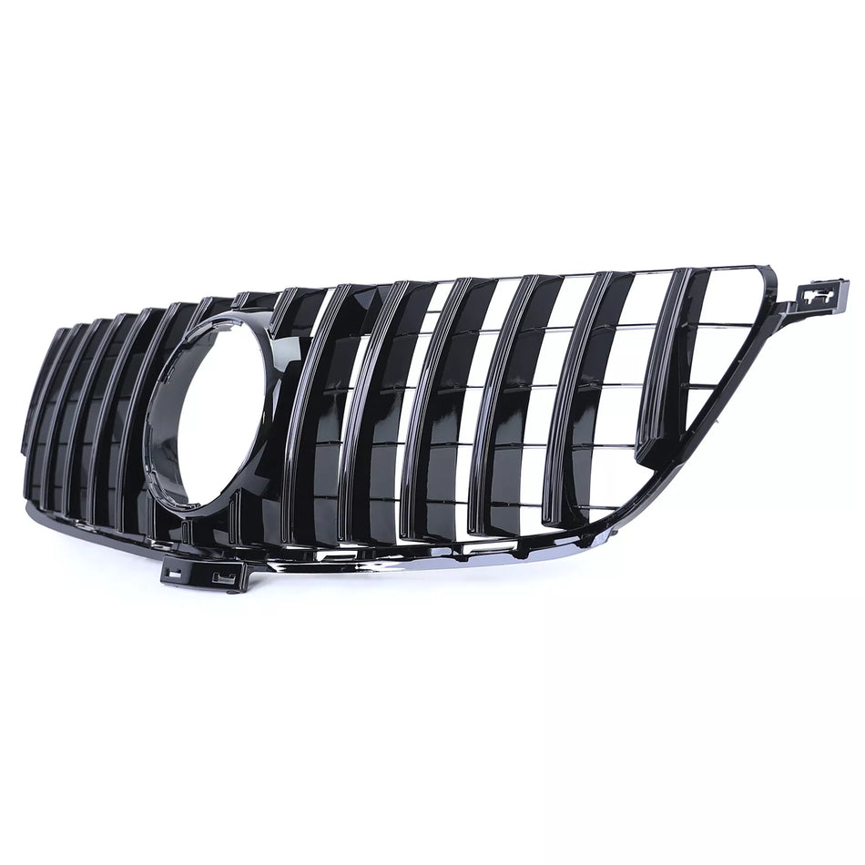 Griglia radiatore sportiva nera lucida adatta,per Mercedes ML W166 11-15