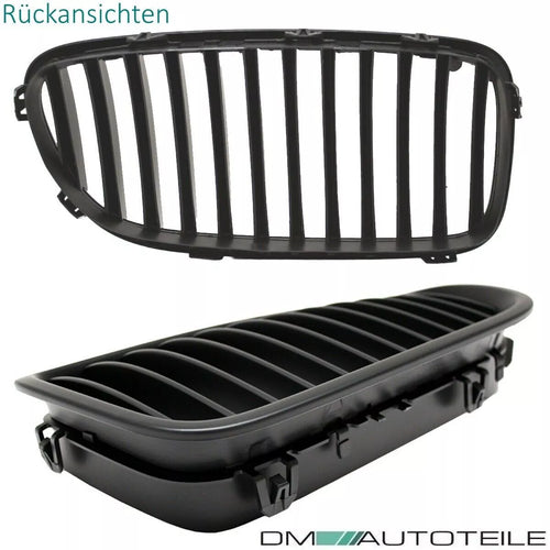 Set Griglia Sportiva nera opaca per BMW Serie 5 F10 F11 anche M M5