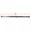 Spoiler posteriore strisce da incollare universale flessibile 1, 45 mx2 cm nero