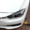 Parafanghi brutto sguardo nero lucido per BMW Serie 3 F30 F31 2011-2019