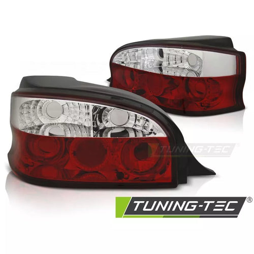 Fanali posteriori fanali posteriori per Citroen Saxo 1996-1999 in rosso/chiaro