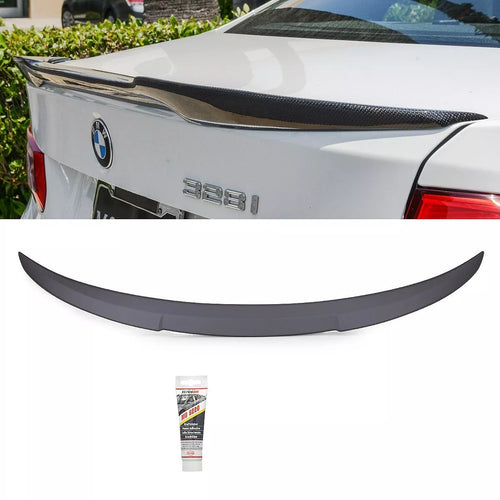 Spoiler Posteriore Evo per BMW F30 Posteriore spoiler bagagliaio Nero Opaco + M3