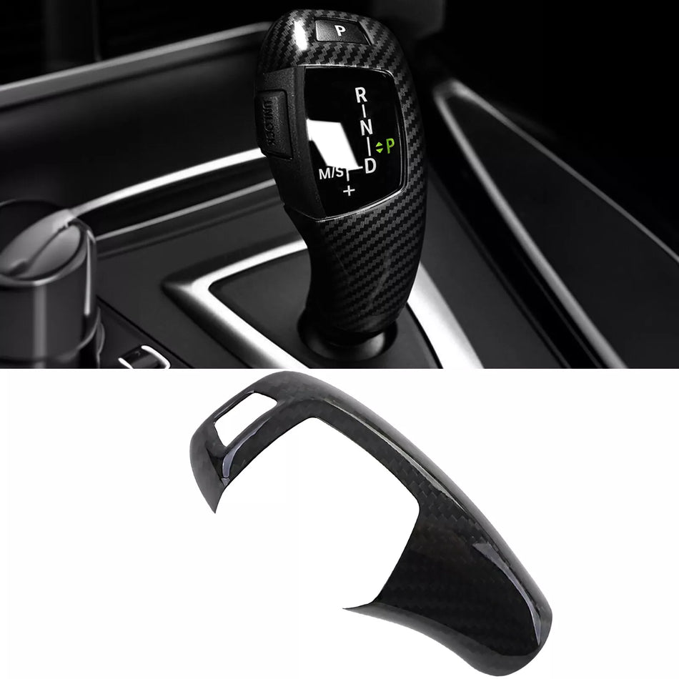 Pomello automatico in vero carbonio adatto per Serie 3 BMW F30 F31 F34 2011-2019