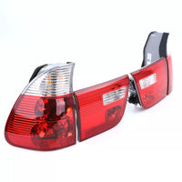 Fanali posteriori rosso bianco chiaro adatti, per BMW X5 E53 99-03 prefacelift