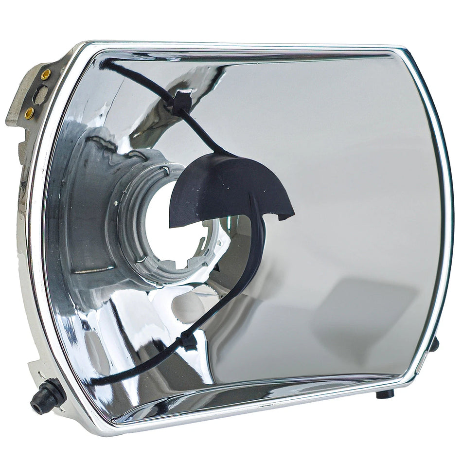 Riflettore, per Faro + Regolazione Destro, per Mercedes R107 SL SLC 85-89