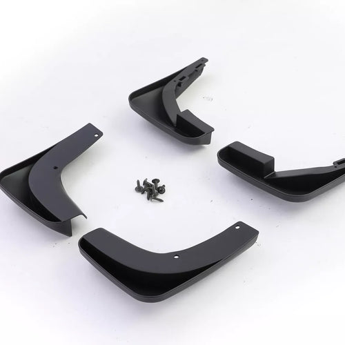 Kit paraspruzzi anteriore e posteriore nero per Vw Golf 6 08-12