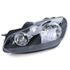 Faro proiettore nero + motore LWR sinistro per Vw Golf 6 VI 1K 08-14