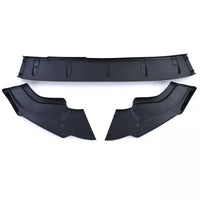 Spoiler anteriore CUP labbro nero lucido per VW Golf 7 GTI 13-20