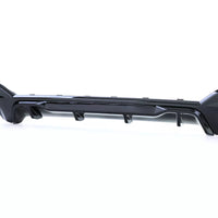Diffusore posteriore lucido + terminali 340 look per BMW Serie 3 G20 G21 320 330