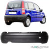 Paraurti posteriore Fiat Panda 169 03-12 Nero plastica + barra installata