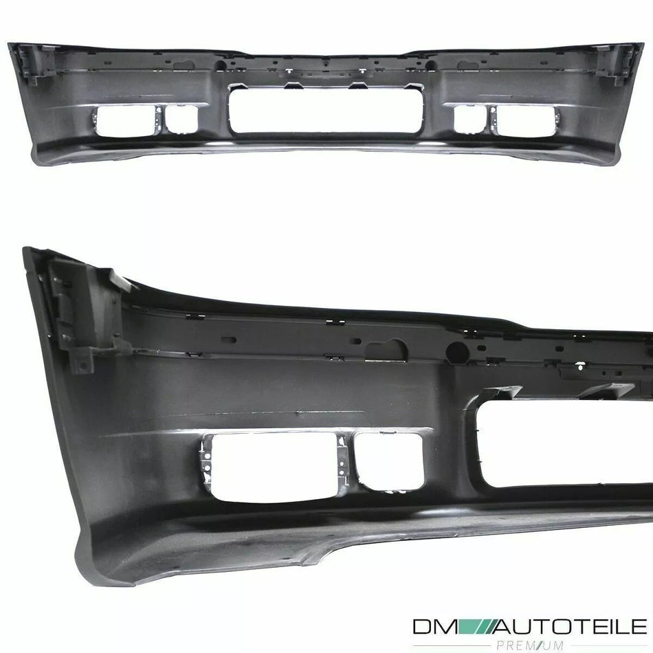 Bodykit paraurti + diffusore + nebbia Nero per BMW serie e36 non M3 M
