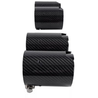 4 terminali in carbonio adatti, per BMW M2 F87 M3 F80 M4 F82 F83