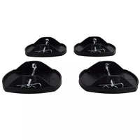 Documenti piastre di supporto, per supporti roulotte caravan rimorchio 4 pezzi