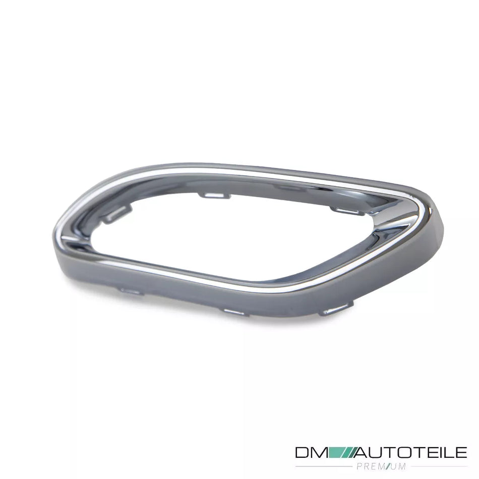SET MASCHERINE SCARICO SportIVE CROMATE per Mercedes Classe A W177 AMG-Line