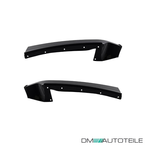 Flaps set spoiler anteriori Nero Lucido per confezione BMW F22 F23 M