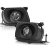 Set Proiettore Fendinebbia Nero per Mercedes Benz Classe E S210 W210