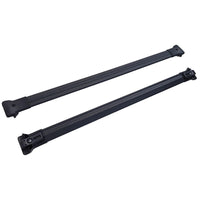 Barre portatutto trasversali alluminio nere adatte per VW T6 T6.1 2015-2024