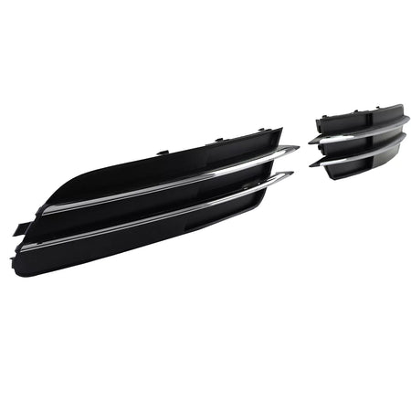 Paraurti Griglia Paraurti Cromo per Audi A6 C7 4G 10-14 senza S-Line – vista 3