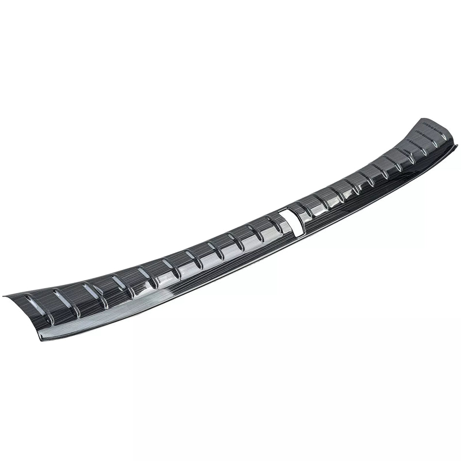 Parabordo carico in acciaio inox nero paraurti interno, per BMW Serie 5 G30 G31