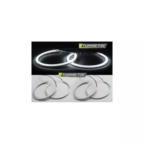 4 anelli luci posiz. LED Angel Eyes SMD per BMW Serie 3 E36/7 E38/3 E46 ghiaccio