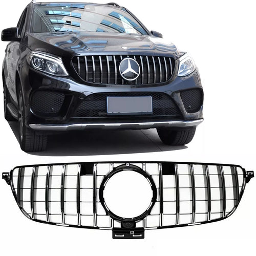 Griglia cromata per Mercedes GLE (ML) W166 15-18 + Sport-Panamericana GT