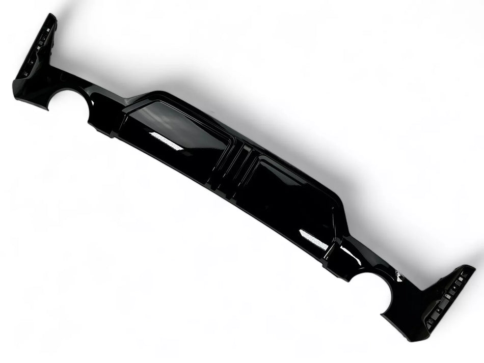 DIFFUSORE NERO LUCIDO per BMW SERIE 3 G20 / G21 M SPORT dal 07/2022 (LCI)