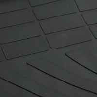 Tappetini in gomma auto neri set premium adatti, per BMW F10 berlina F11 Touring