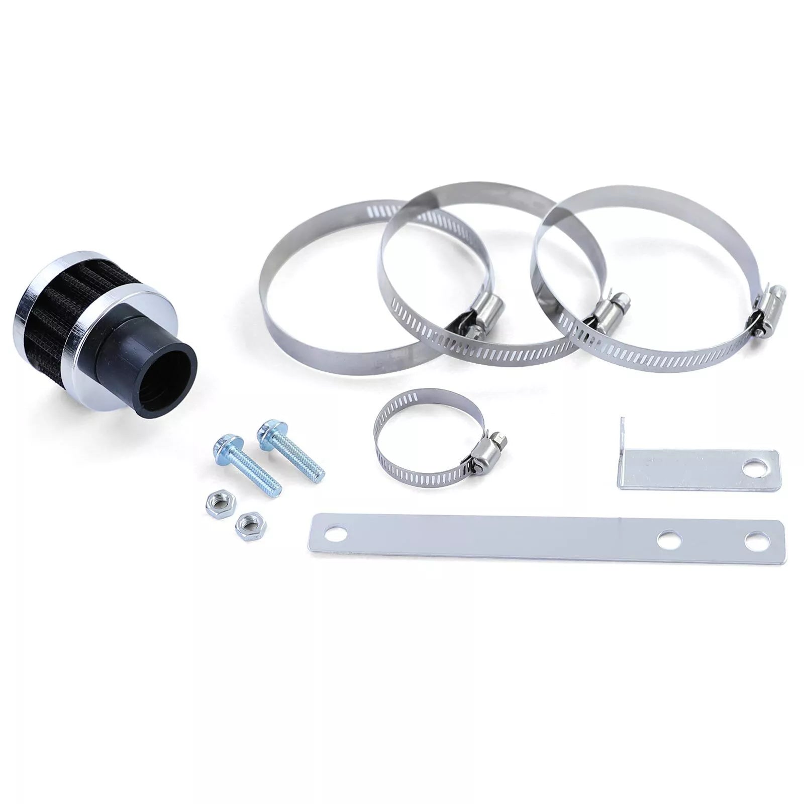 Kit aspirazione aria con filtro aria sportivo nero per Audi TT 8N 1.8 4Zyl – vista 2