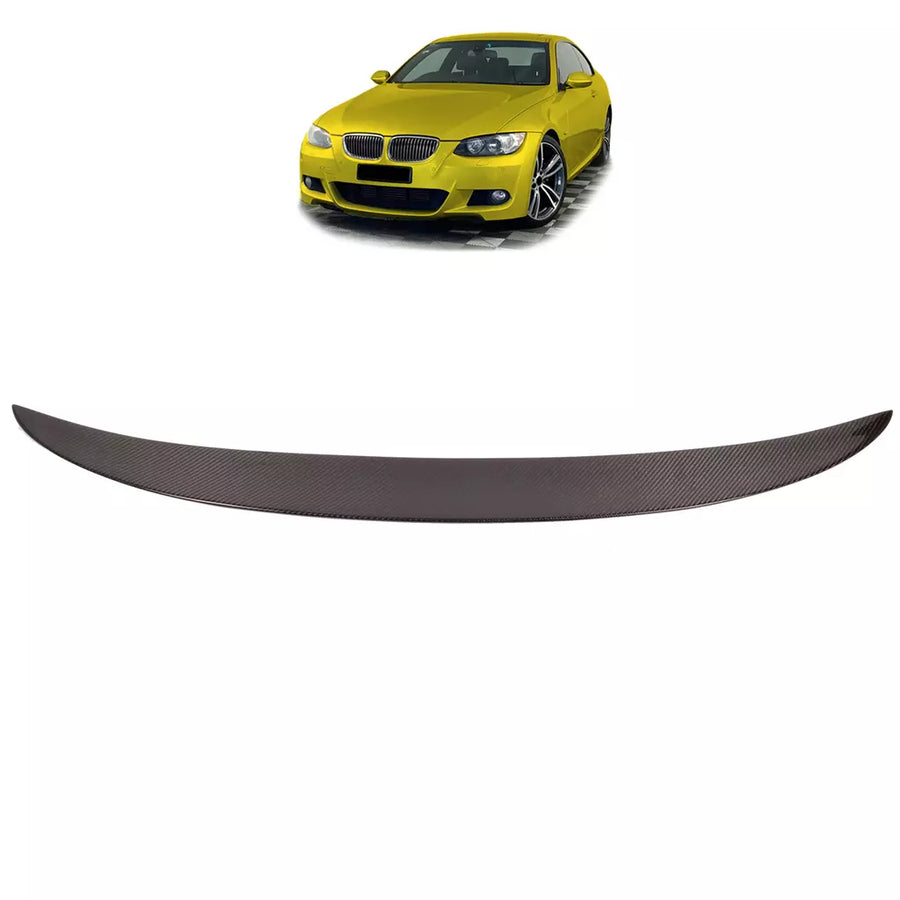 Spoiler Posteriore Bagagliaio vero carbonio per BMW E92 Coupe M